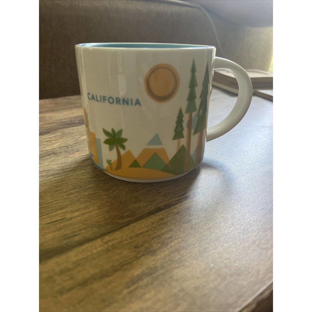 Starbucks You Are Here Collection California Coffee Cup Mug 2015 14oz